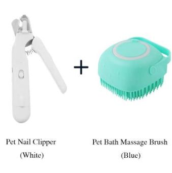 Nagelschere mit LED-Licht & Schleifer – für Hund & Katze