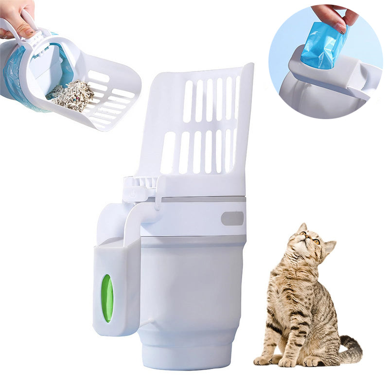 2-in-1 Premium Katzenstreuschaufel – Sauberkeit mit System