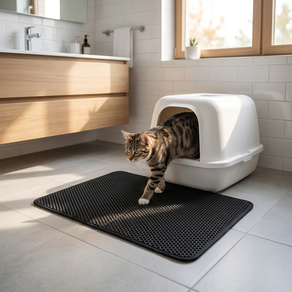 Katzenstreumatte – kein Streu mehr auf dem Boden