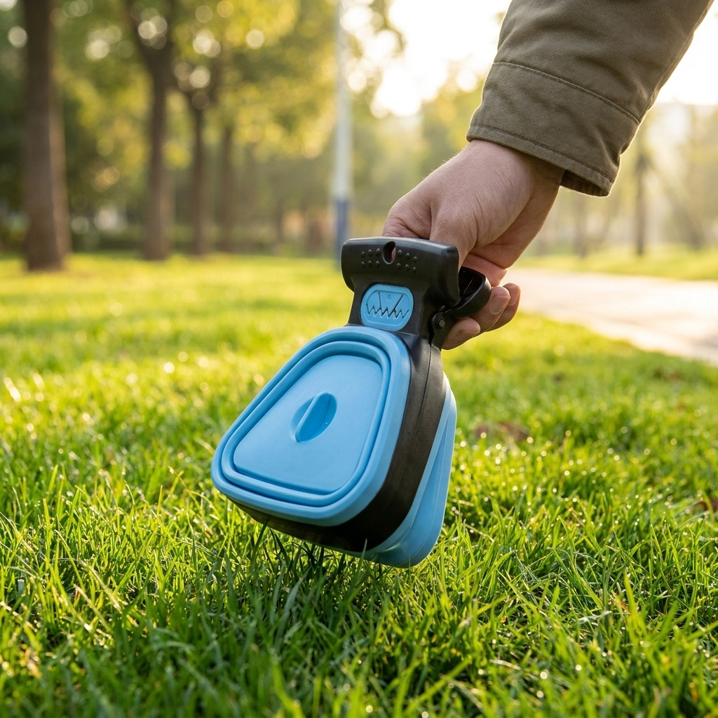 Faltbare Hundekot-Schaufel – hygienisch & ohne Kontakt