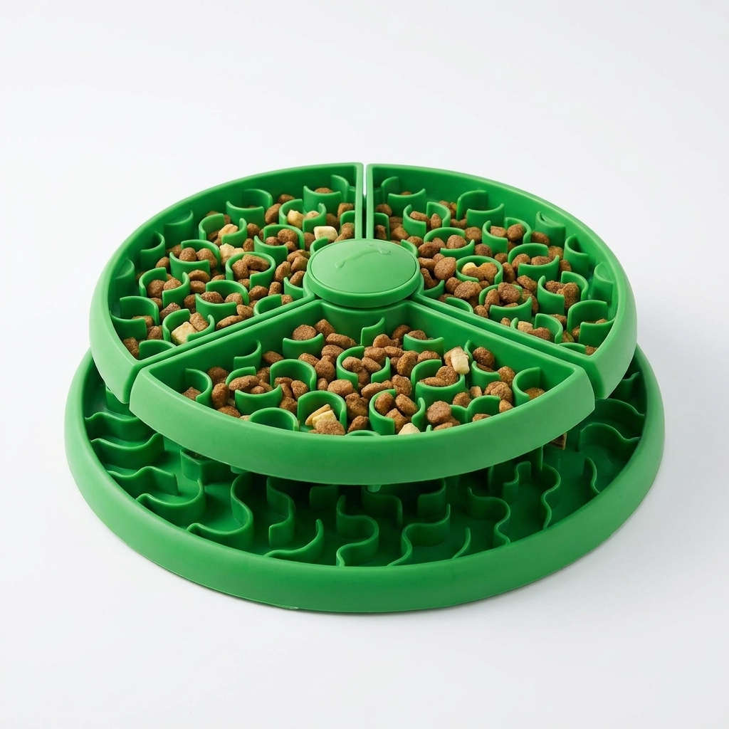 3-Ebenen Slow Feeder – gesünder fressen, besser verdauen