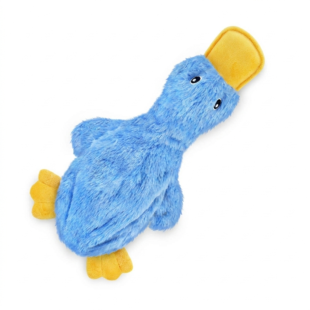 Enten-Quietschspielzeug – Kauen, Knistern & Spielspaß für Hunde